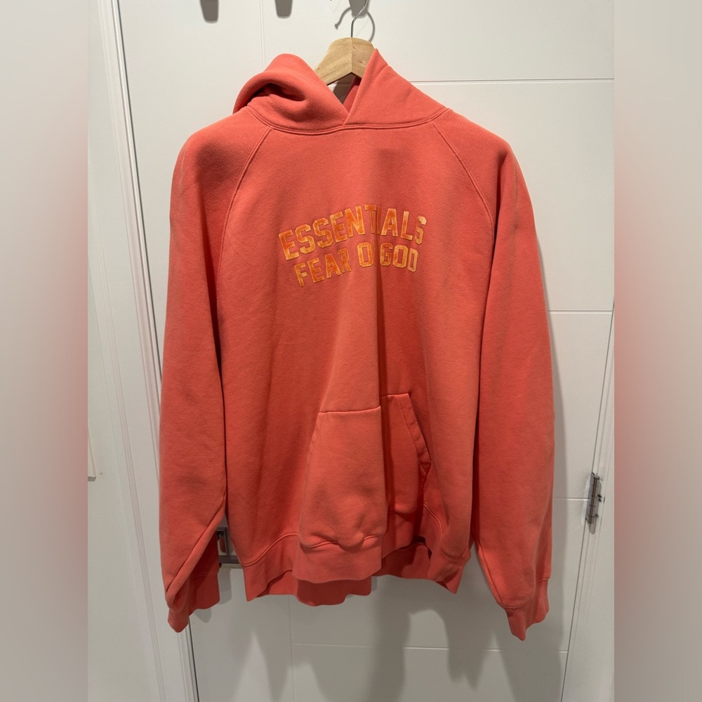 Essentials Men's orange sweatshirt